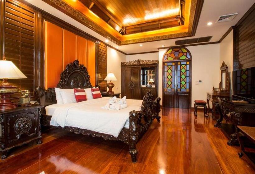 Люкс Deluxe Кровать Кинг, Villa Sirilanna