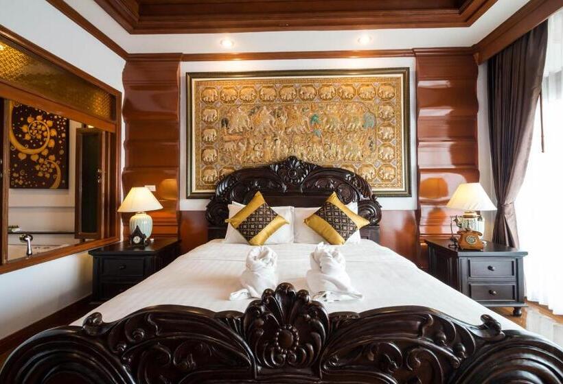 اتاق لوکس با تخت بزرگ, Villa Sirilanna