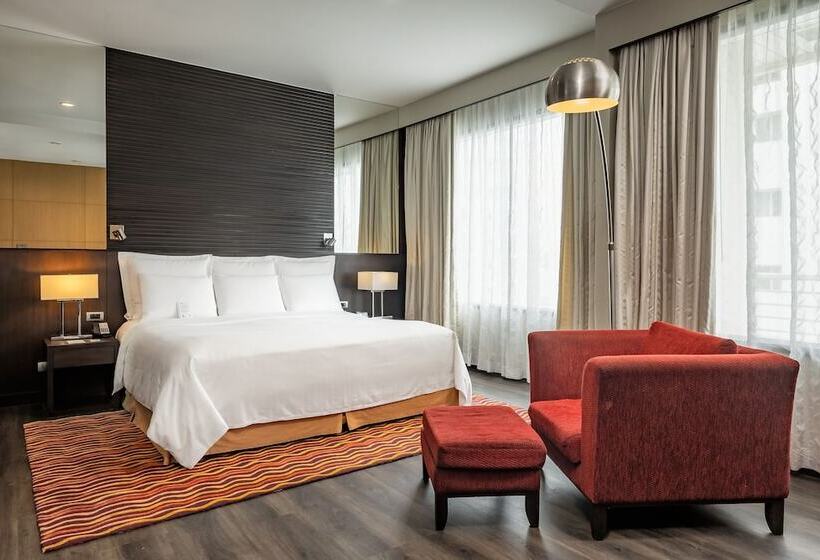 스탠다드 스튜디오 더블 침대, Marriott Executive Apartments Sukhumvit Park, Bangkok