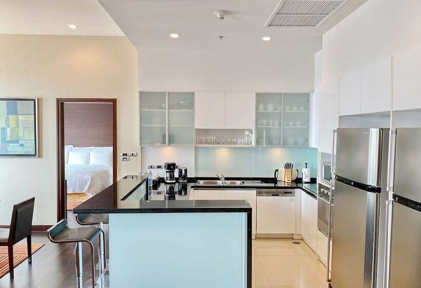 침실 3개 아파트, Marriott Executive Apartments Sukhumvit Park, Bangkok