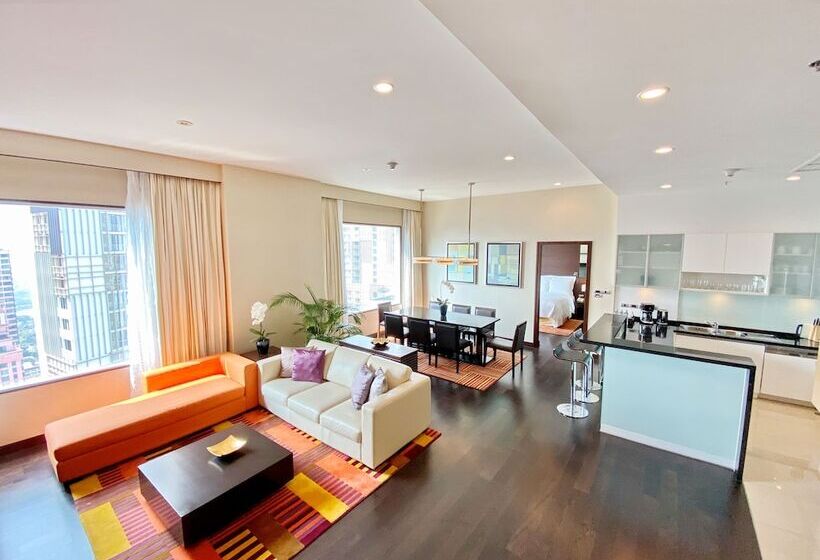 침실 3개 아파트, Marriott Executive Apartments Sukhumvit Park, Bangkok