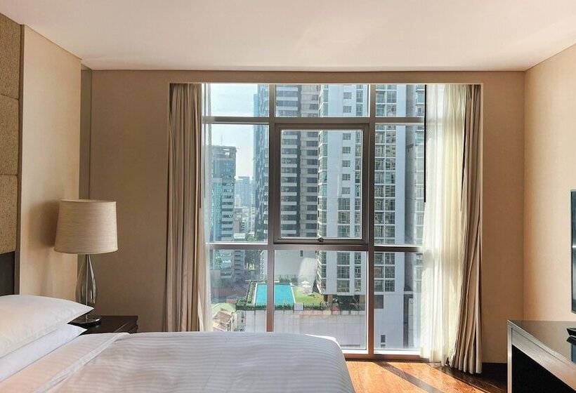 デラックススイート２ベッドルーム, Sathorn Vista Bangkok  Marriott Executive Apartments