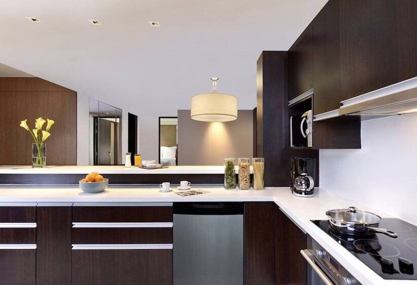 デラックススイート2ベッドルーム, Sathorn Vista Bangkok Marriott Executive Apartments