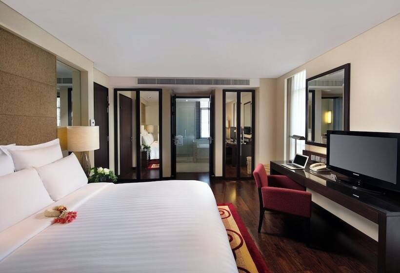 デラックススイート２ベッドルーム, Sathorn Vista Bangkok  Marriott Executive Apartments