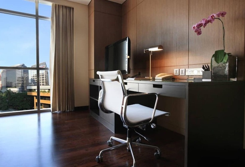 デラックススイート2ベッドルーム, Sathorn Vista Bangkok Marriott Executive Apartments