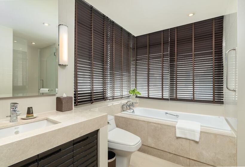 デラックススイートの3ベッドルーム, Sathorn Vista Bangkok Marriott Executive Apartments