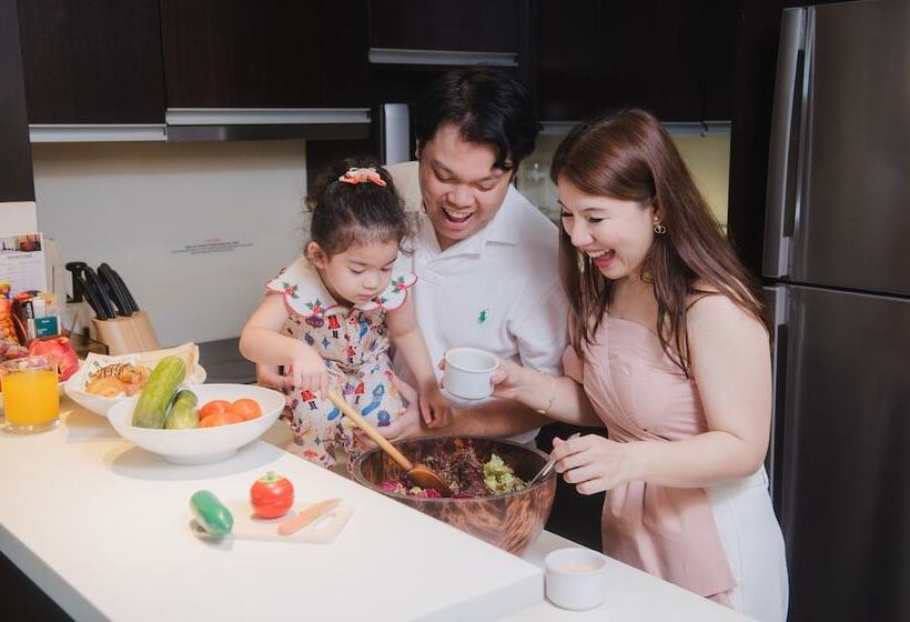 3ベッドルームスイート, Sathorn Vista Bangkok Marriott Executive Apartments