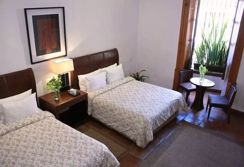 اتاق استاندارد با 2 تخت دوبل, Casa Aspeytia Hotel Boutique