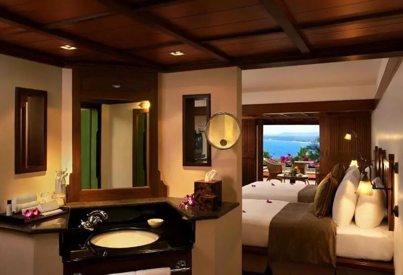 オーシャンビューのプレミアムルーム。, The Leela Kovalam, A Raviz