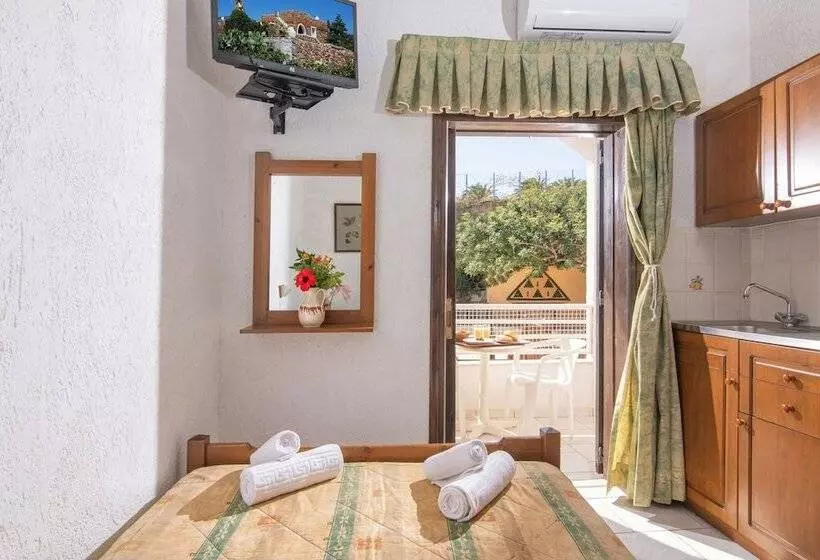 استودیو استاندارد با چشمانداز, Iliostasi Beach Apartments