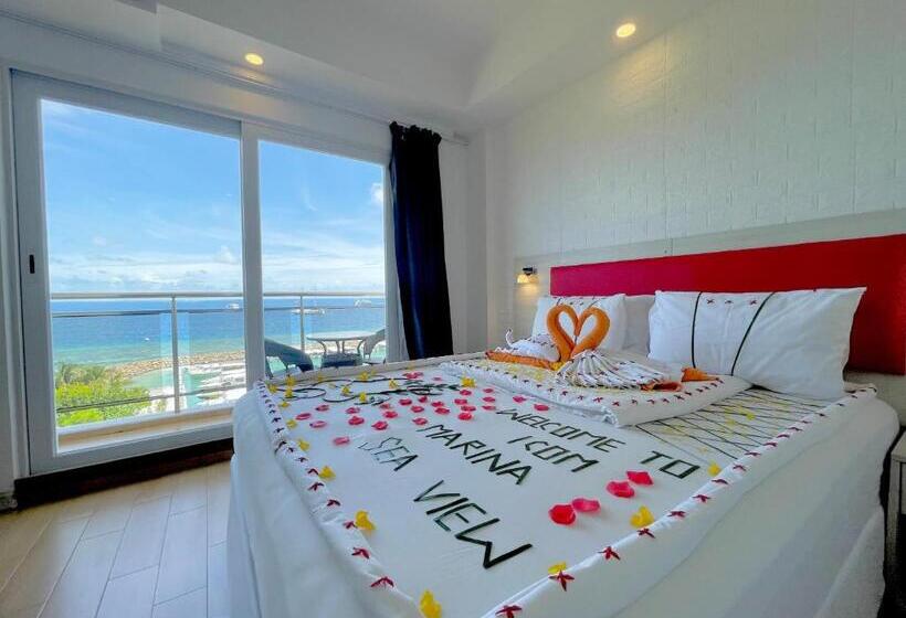 חדר סטנדרט נוף לים, Icom Marina Sea View