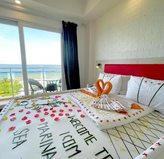 חדר סטנדרט נוף לים, Icom Marina Sea View