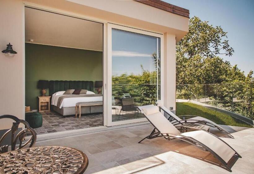 テラス付きジュニアスイート, Relais Almaranto