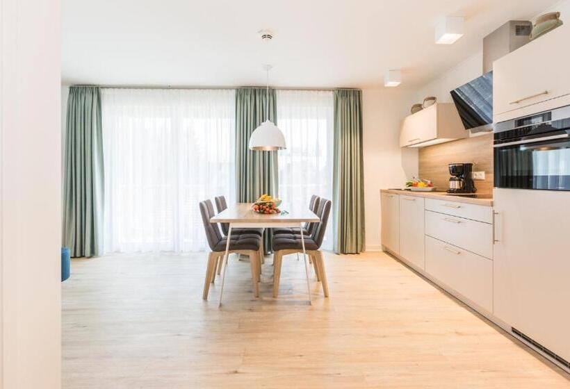 شقة غرفة نوم واحدة بالطابق الأرضى, Apartmenthaus Am Park