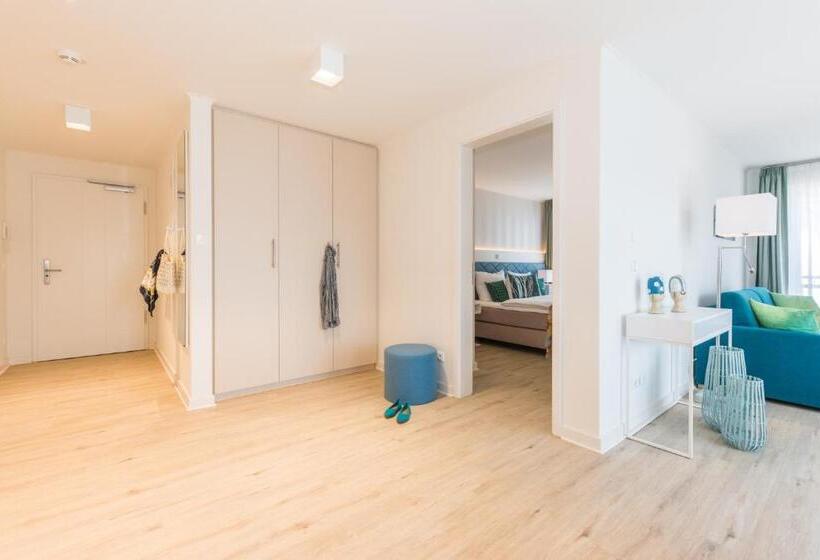 جناح غرفتين نوم, Apartmenthaus Am Park