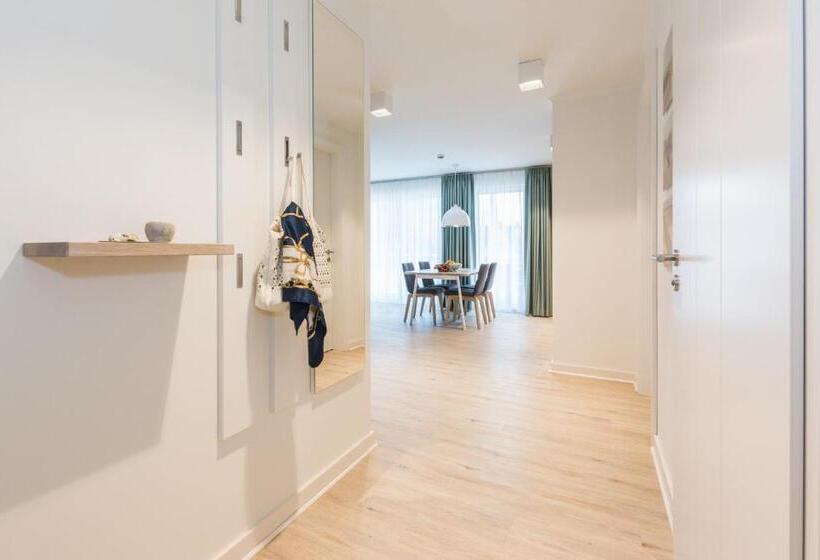 شقة غرفة نوم واحدة مزودة بشُرفة, Apartmenthaus Am Park