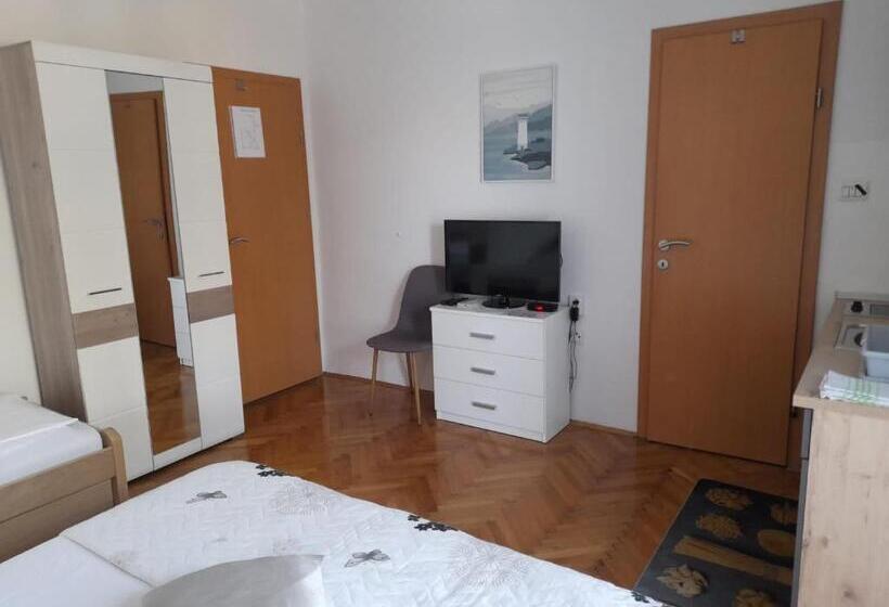 استودیوی استاندارد با چشم‌انداز دریا, Rooms & Apartments Kaurloto