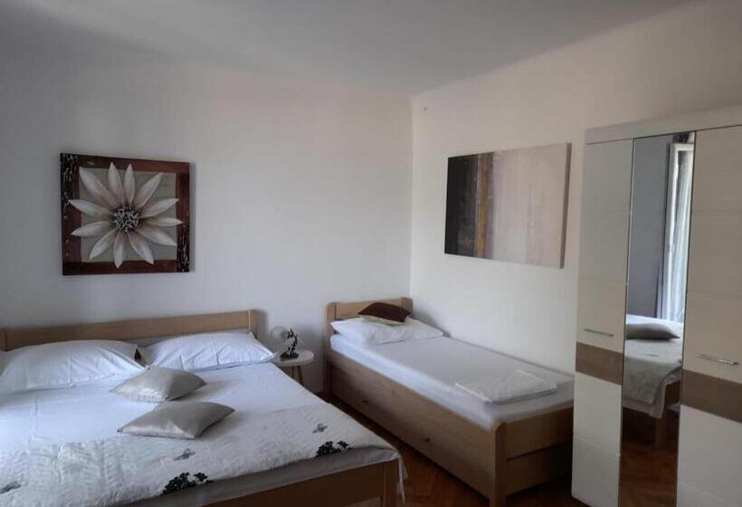 استودیوی استاندارد با چشم‌انداز دریا, Rooms & Apartments Kaurloto