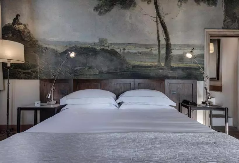 キングサイズベッドのスイートルーム, Castel Monastero   The Leading Hotels Of The World