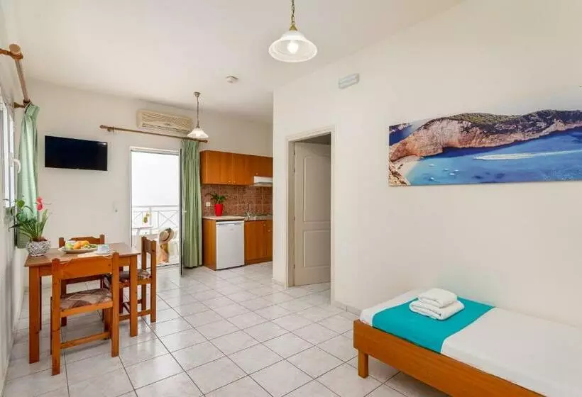 1ベッドルームアパートメント, Mylos Apartments Anissaras