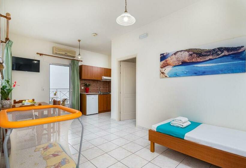 １ベッドルームアパートメント, Mylos Apartments Anissaras