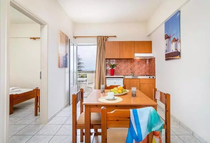 2ベッドルームアパートメント, Mylos Apartments Anissaras