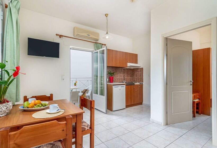 １ベッドルームアパートメント, Mylos Apartments Anissaras