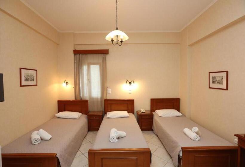 Economy Triple Room, Aigli Hotel Syros