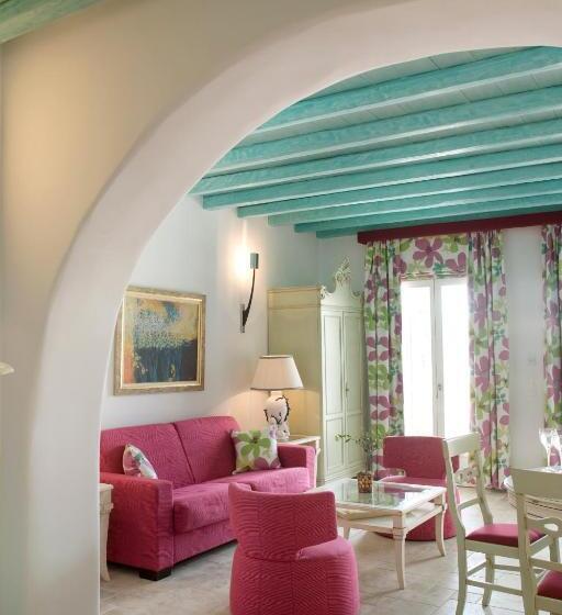 小型套房带泳池景, Arte & Mare Elia Luxury Suites And Villas