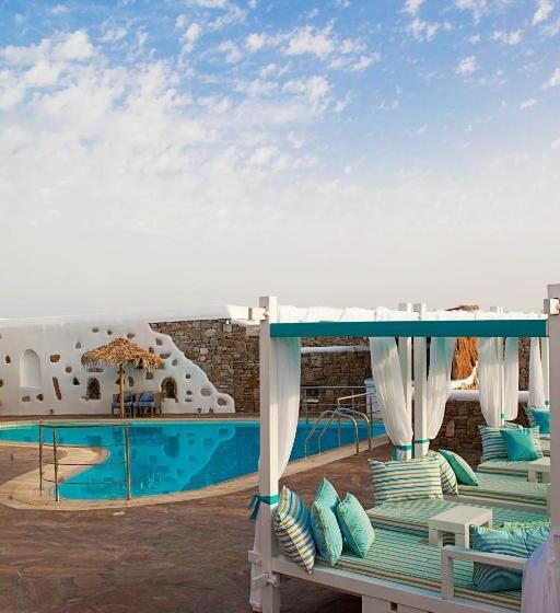 小型套房带泳池景, Arte & Mare Elia Luxury Suites And Villas