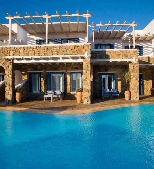 Superior suite with pool view, Arte & Mare Elia Luxury Suites And Villas