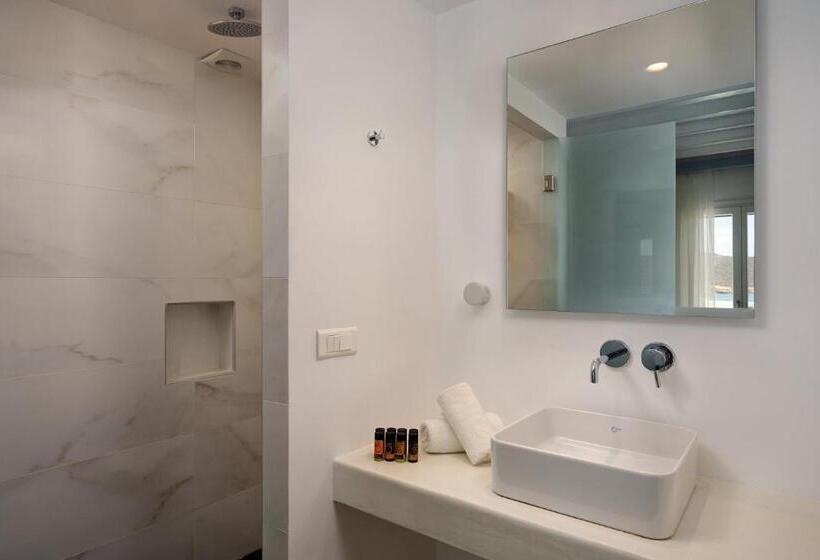 高级套房带海景, Arte & Mare Elia Luxury Suites And Villas