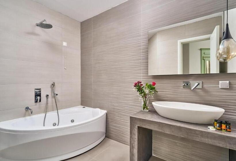 带2间卧室的别墅可观海景, Arte & Mare Elia Luxury Suites And Villas