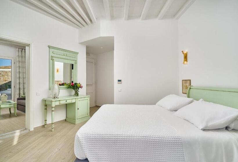 带2间卧室的别墅可观海景, Arte & Mare Elia Luxury Suites And Villas