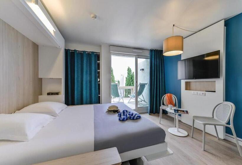 Четырехместный Номер Стандарт с Балконом, Belambra Clubs Port Camargue   Les Salins