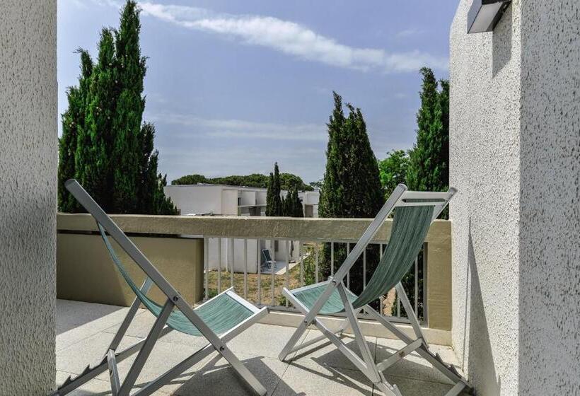 סטודיו סטנדרט עם מרפסת, Belambra Clubs Port Camargue   Les Salins