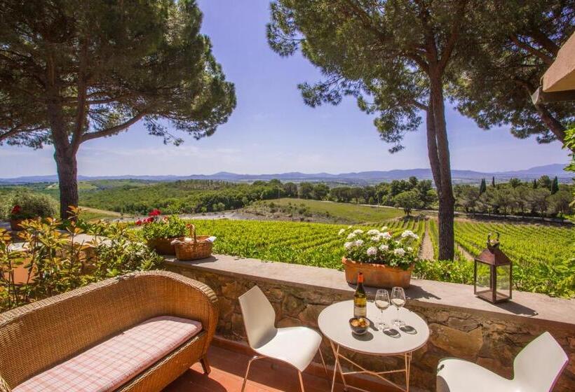 غرفة قياسية مطلّة علي البحر مزوَّدة بشُرفة, Fattoria Di Magliano Winery