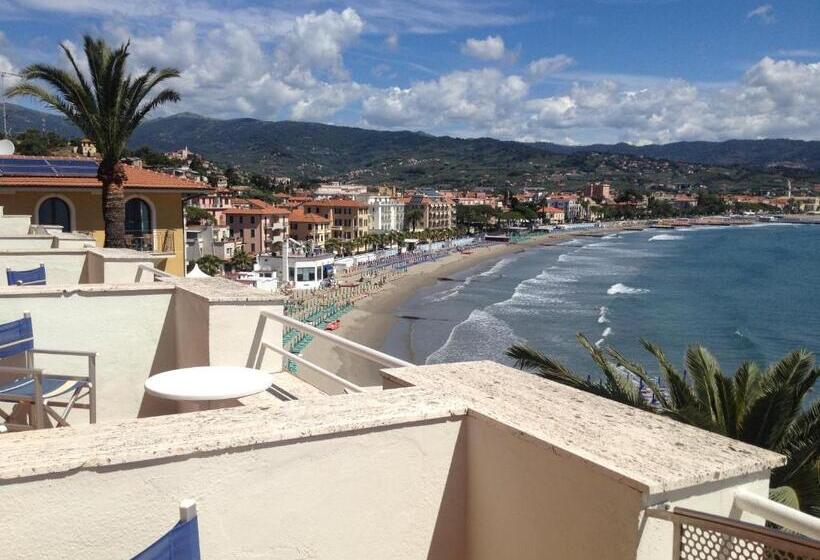 חדר סטנדרטי יחיד עם נוף לים, Golfo E Palme