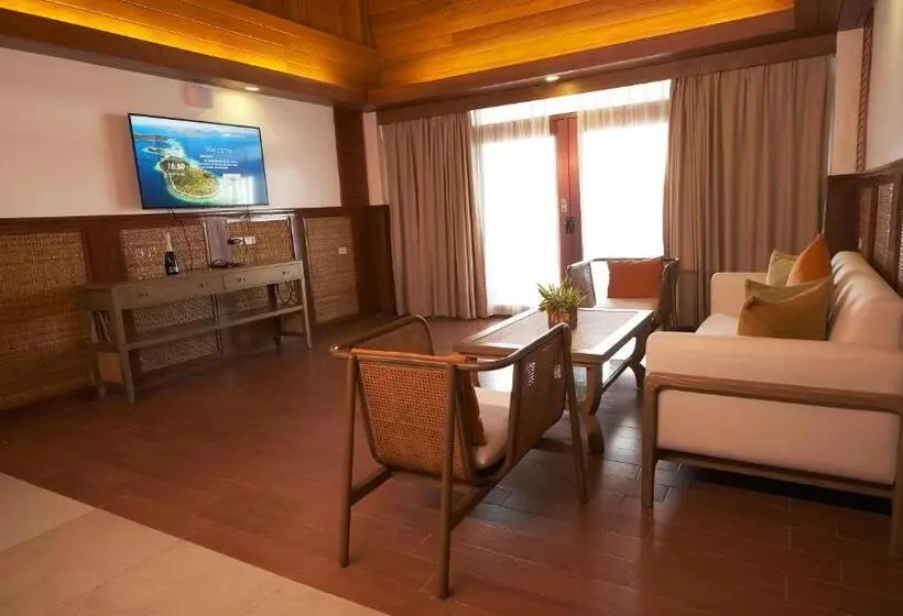 オーシャンビューデラックスルームバルコニー付き, Sunlight Eco Tourism Island Resort