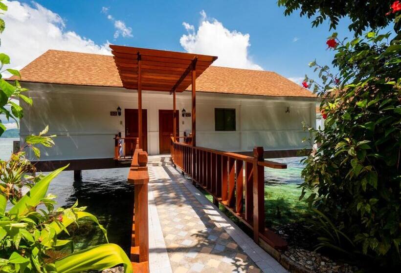 オーシャンビューデラックスルームバルコニー付き, Sunlight Eco Tourism Island Resort