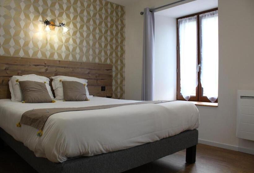 Номер Стандарт Вид на Сад, Logis Hôtel Auberge De L Allagnonette