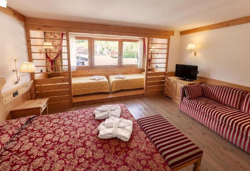 スーペリアの４人部屋, Campiglio Bellavista