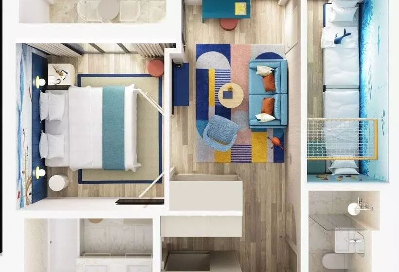スイート（家族用）, Falkensteiner Family Hotel Diadora