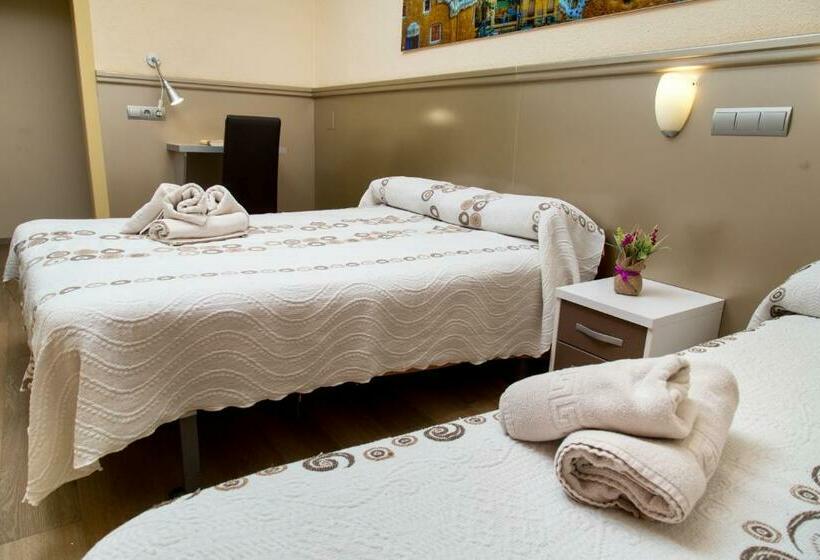 اتاق استاندارد سه نفره, Hostal Barcelona