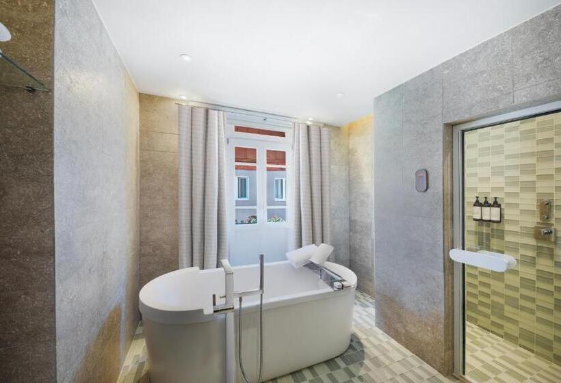 חדר דחוקס עם מיטת קינג, Park Hyatt Istanbul Macka Palas