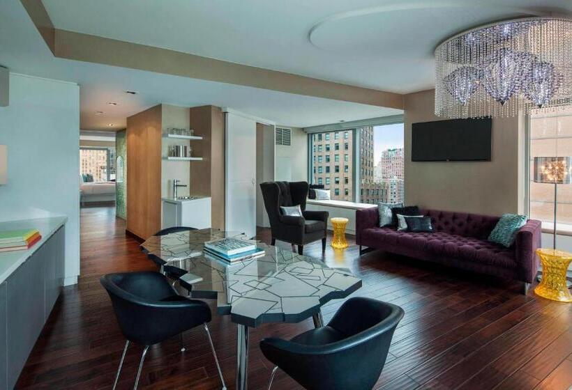 带大床的复式套间, The Washington By Luxurban