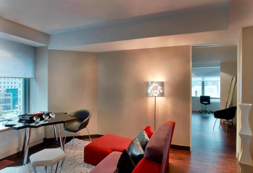 带大床的复式套间, The Washington By Luxurban