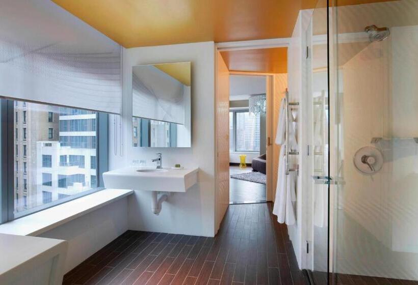 디럭스 스위트 킹 침대, The Washington By Luxurban