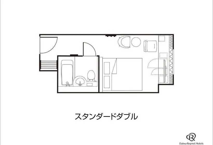 スタンダードルーム, Daiwa Roynet Hotel Tokyo Osaki