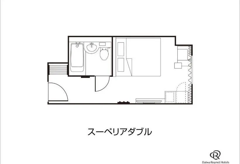 スーペリアールーム, Daiwa Roynet Hotel Tokyo Osaki